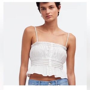 Madewell Poplin top